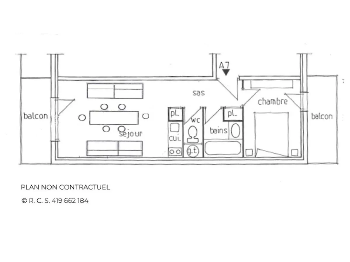 Appartamento Appartement Saint-Martin-de-Belleville-Les Menuires, 2 pièces, 4 personnes - FR-1-452-114